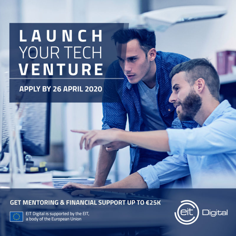 Applications Open for EIT Digital Venture Program
